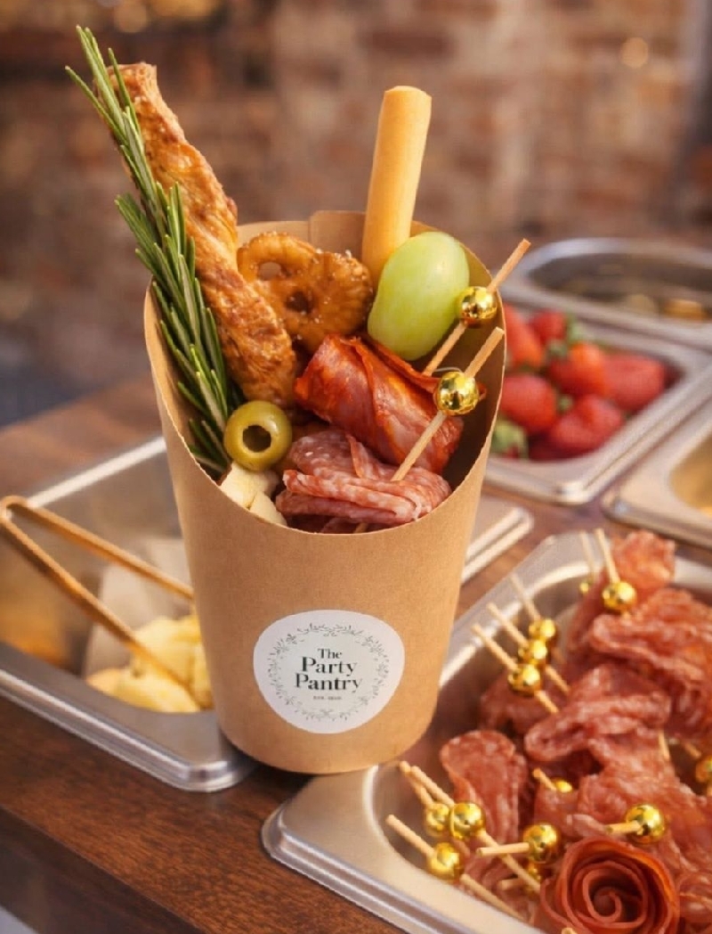 Evening Charcuterie Cart